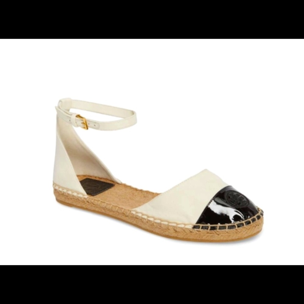 Tory Burch Color Block Ankle Strap Espadrille